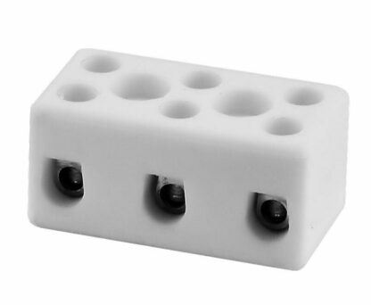 Regleta Cerámica 350ºC/800ºC, 4mm², 32A/450V, 33x18x16mm