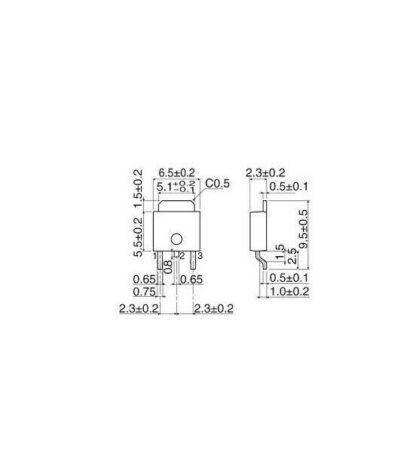 AMS1117-5.0 AMS1117 5.0 AMS1117 REGULADOR ESTABILIZADOR TENSION 5V 1A TO-252 DPAK TO252 (10 Unidades) - Imagen 3