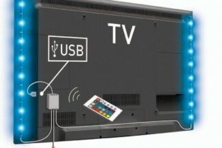 Tiras LED RGB (de colores) decorativos para TV con mando a distancia