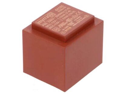 Transformador PCB 2,3VA 230Vac 0-12V + 0-12V MYRRA 44165