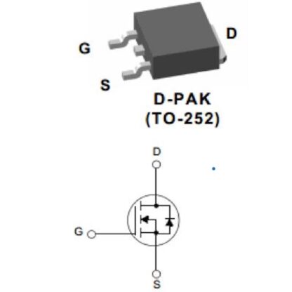 Transistor IRLR2905ZTRPBF IRLR2905ZPbF IRLR2905Z LR2905Z - Imagen 3