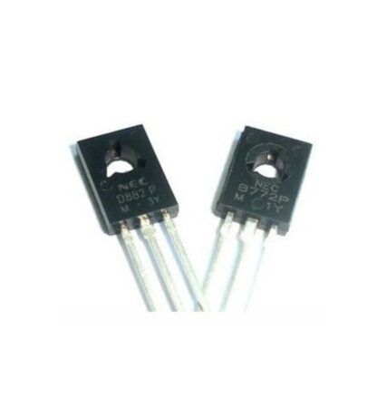 Transistores PAREJA: 2SB772 + 2SD882 NEC (TO-126 40V/3A/10W)