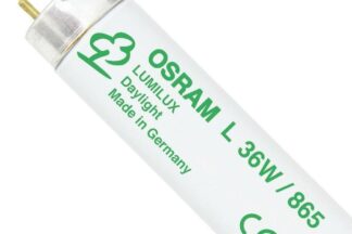 Tubo fluorescente Osram 36W, T8 120cm G13, 865 6500K