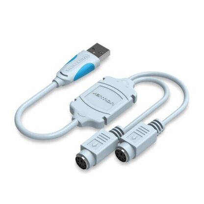 USB to DUAL PS2 Mouse Keyboard Converter Cable 33cm