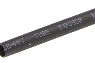 Tubo Termoretráctil Poliolefina 1m Ø3,2mm Negro, 2:1