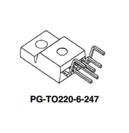 3BR1065JF ICE3BR1065JF TO-220-6 C.I. - Imagen 3