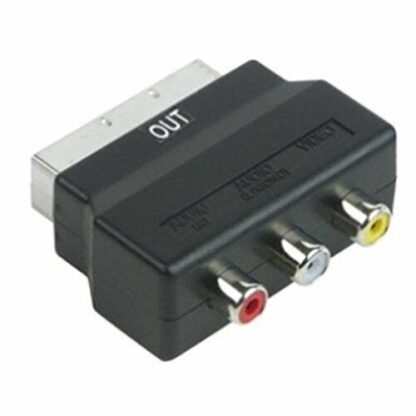 Adaptador Euroconector Scart "OUT" a 3 RCA