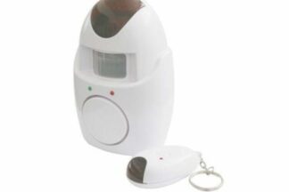 Alarma con detector por infrarrojos y mando a distancia