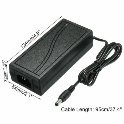 Alimentador Cargador 12V/6A 72W Homologado + Cable 230V 1,8m
