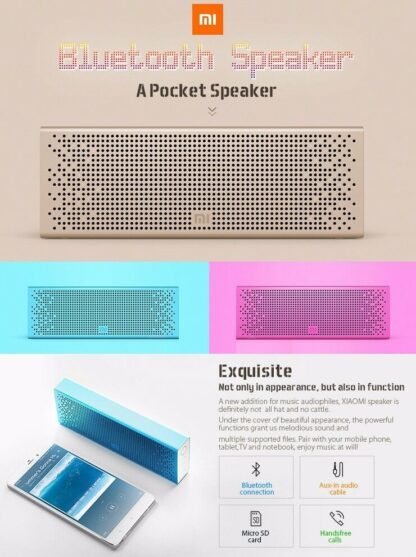 Altavoz Bluetooth Xiaomi portátil 6W (RMS) con reproductor MP3 desde tarjeta SD - Imagen 6