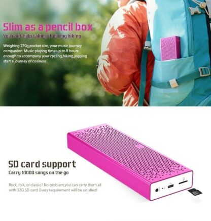 Altavoz Bluetooth Xiaomi portátil 6W (RMS) con reproductor MP3 desde tarjeta SD - Imagen 8