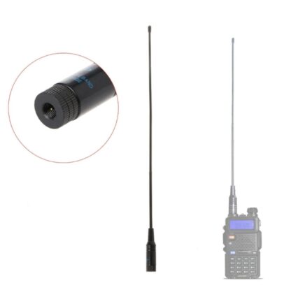 Antena Doble Banda VHF+UHF, Diamond RH771 Original, SMA Macho - Imagen 3