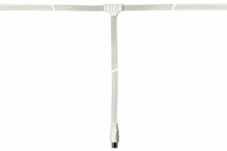 Antena FM dipolo interior conector IEC hembra 9,52mm
