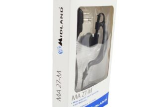 Auricular+Micrófono MIDLAND MA 27-M, VOX y PTT, Para modelos  IP67 Midland