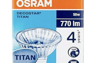 Bombilla halógena OSRAM GU5.3, 12V 50W, 36º, 3000K, 770lm (2 Unidades)