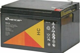 Bateria Plomo AGM HEYCAR 12V 12Ah Serie HC: Vida 8 Años