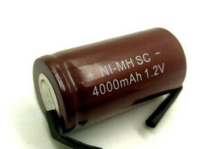 Bateria Recargable SC, SUB-C, 1.2V/4000mAh NiMh