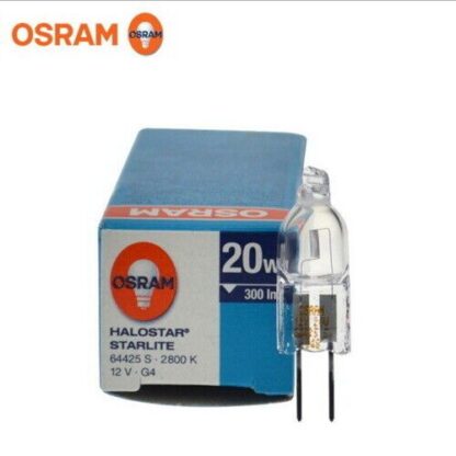 Bombilla Bi-Pin Halógena 12V 20W G4 OSRAM 64425 - Imagen 2