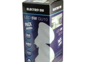 Bombilla GU-10 LED 5W (2 unidades)