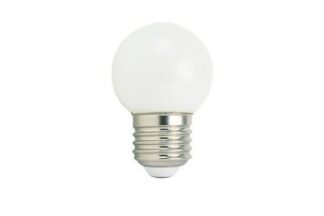 Bombilla LED esférica E27. 4W. Fullglass 360º