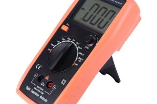 Capacímetro digital 1pF a 20.000uF, LCD gran tamaño retroiluminada, estuche