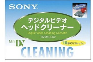 Cinta limpiadora Mini DV videocámara Sony DVM4CLD2 (Japan)