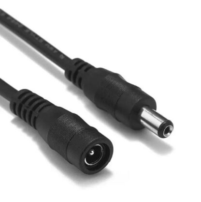 Conexión Cable Alargador Alimentación DC, 1m, 0.5mm² 20AWG, 5A