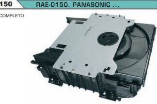 Lector Láser RAE0150 PANASONIC + Mecánica + Carro + Electrónica