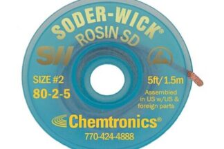 Malla Desoldar 1,5mm x 1,5m 80-2-5/SW18025 Chemtronics USA