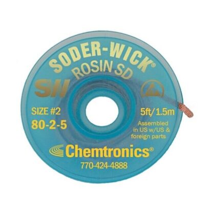 Malla Desoldar 1,5mm x 1,5m 80-2-5/SW18025 Chemtronics USA