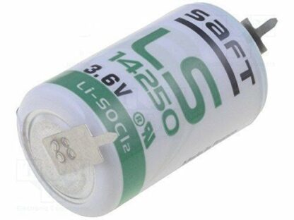 Pila cilíndrica SAFT LS14250 3,6 V 1200 mAh PCB