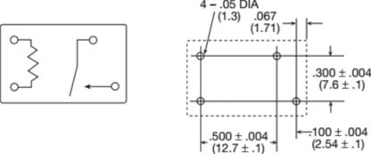 RELE 5V 5A/250V OJT-SS-105LM, OJT-SS-105LM.000, TE 1461492-2 - Imagen 4