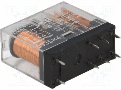 Relé G2R-2 12VDC OMRON 12VDC 5A DPDT 2ctos 8 Pin Paso 5,0mm 29x25x12mm - Imagen 3