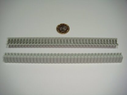 Regletas PCB descomponibles, hembra+macho (36 vias) paso 5mm, 13,5A 380V